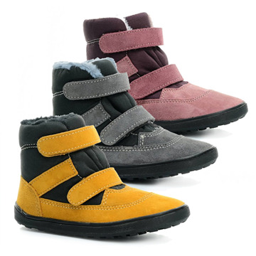 Zimní boty EF W01 - barefoot s membránou