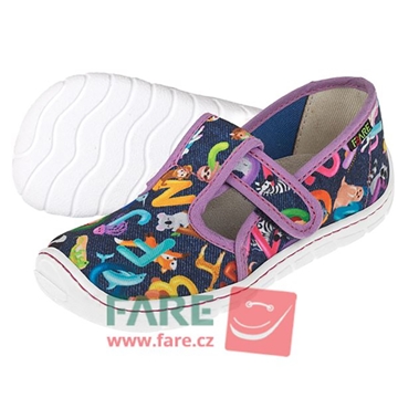 Bačkůrky FARE Barefoot 5102, 5202 - suchý zip