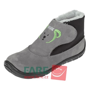 Zimní boty Fare 5144 Barefoot - Suchý zip