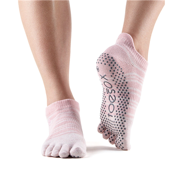 Prstové ponožky ToeSox Grip Low Rise