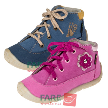 Celoroční boty FARE 5023 Barefoot - tkanička