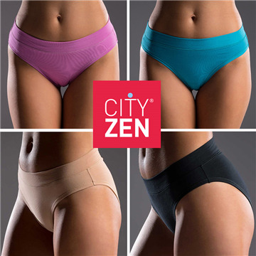 Dámské kalhotky City Zen VALENCIA - antibakteriální - 2 kusy