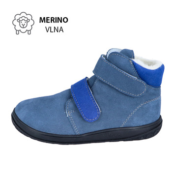 Zimní boty Jonap Jampi BRIA - barefoot s membránou