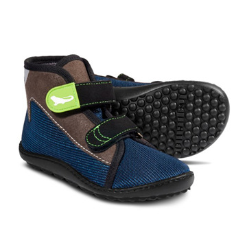 Celoroční boty Leguanito Scippo zip - Barefoot