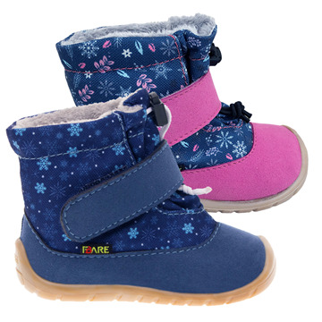 Zimní štróblované boty FARE 5041 - Barafoot
