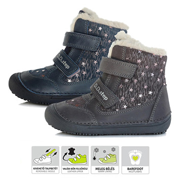 Zimní boty D.D.Step W063-333 - Barefoot