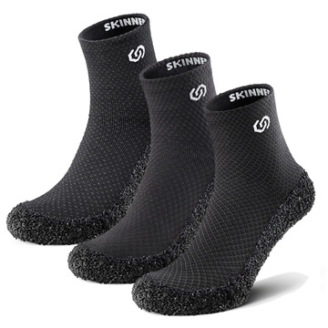 Ponožkoboty SKINNERS Adults Black 2.0 - Barefoot