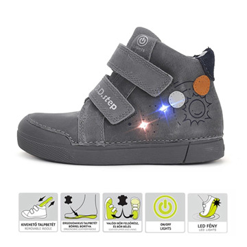 Celoroční boty D.D.Step A068 LED - svítící