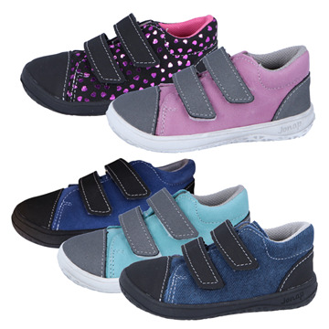 Celoroční boty Jonap B16 SLIM Barefoot - suchý zip