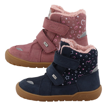 Zimní boty Lurchi 84L0013021 Jilly - Barefoot s membránou