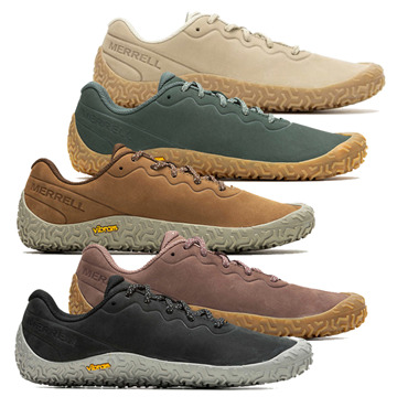 Celoroční kožené boty MERRELL Vapor Glove 6 LTR - Womens Barefoot