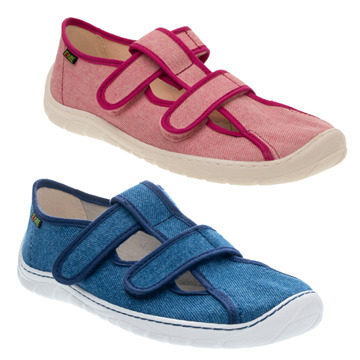 Bačkůrky FARE Barefoot 5302 - suchý zip