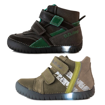 Celoroční boty D.D.Step 050 LED - kotníkové