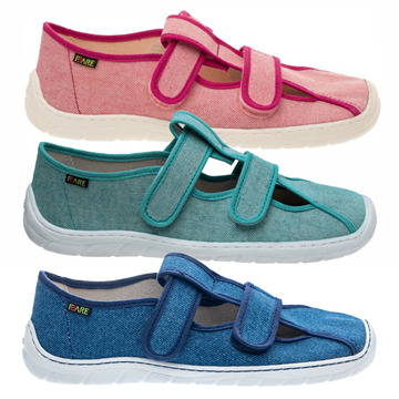 Bačkůrky FARE Barefoot 5302 - suchý zip