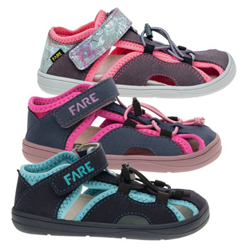 Sandály FARE MID-WIDE 7061 a 7161 Barefoot