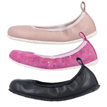 Baleríny Jonap Sisi Kids - kožené - barefoot