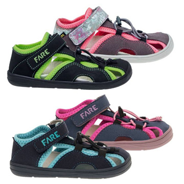 Sandály FARE MID-WIDE 7061 a 7161 Barefoot