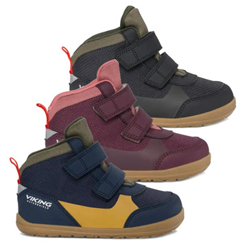Celoroční boty Viking ASPEN MID WP 2V - Barefoot